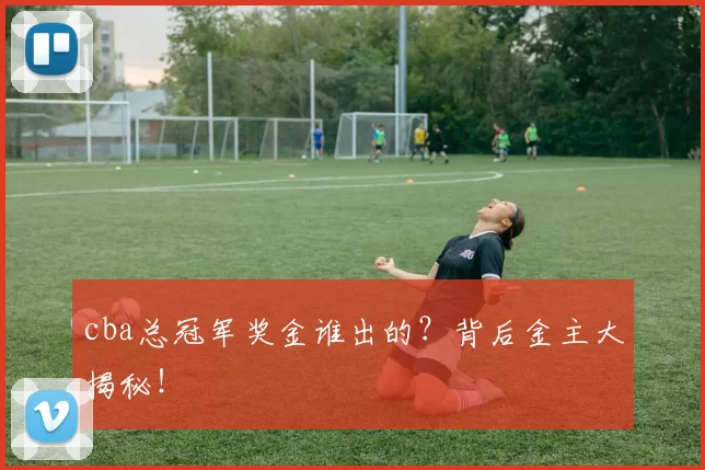 cba总冠军奖金谁出的？背后金主大揭秘！